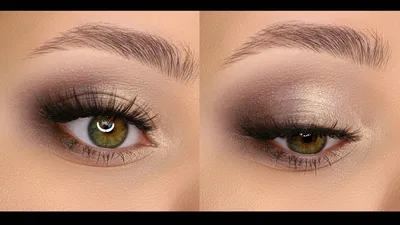 Макияж глаз \"уголок\" - техника, делающая взгляд на 50% эффектнее | Темный  макияж, Кошачий глаз макияж, Темно-зеленые глаза