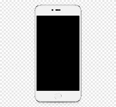 Mobile phone display, blank mobile phone, white png | PNGEgg
