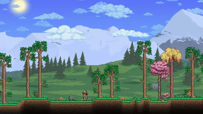 The guide from terraria on Craiyon