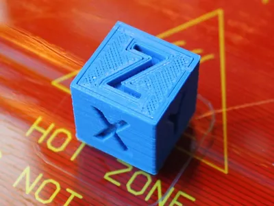 Тестовая модель для 3D-принтера, универсальная проверка качества печати