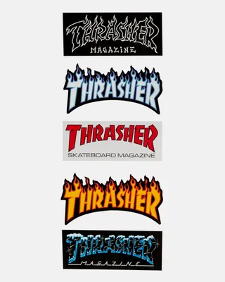 THRASHER STICKERS - 5 PACK – Thrasher Magazine