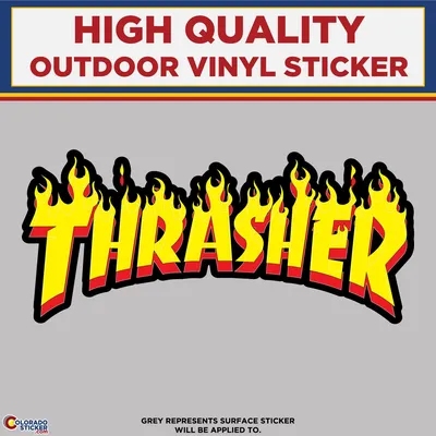 Supreme Thrasher Multi Logo zip-up Hoodie - Farfetch