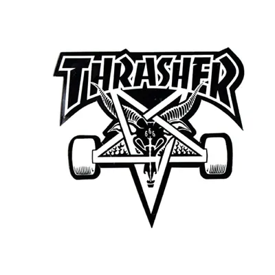 THRASHER SKETCH TSHIRT (BLACK) – 3rd Lair