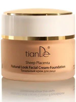 Natural Look Facial Cream-Foundation 2 tone Perfect complexion 50 g tianDe  10305 | eBay