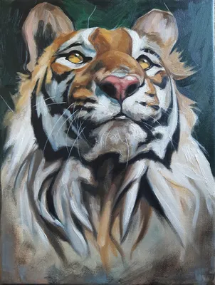 Картина по номерам - Амурский тигр ©khutorna_art (KHO6519)