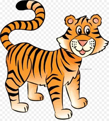 Лучший рисунок тигра в моей жизни | Пикабу