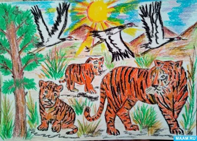 Рисунок для гравировки тигр » maket.LaserBiz.ru - Макеты для лазерной резки