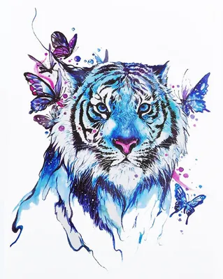 Раскраски тигра - Раскрась этот мир!