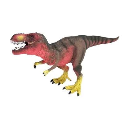 Фигурка Динозавры: Тираннозавр Рекс, красный / черный / желтый, M5009B -  купить с доставкой по выгодным ценам в интернет-магазине OZON (912848610)