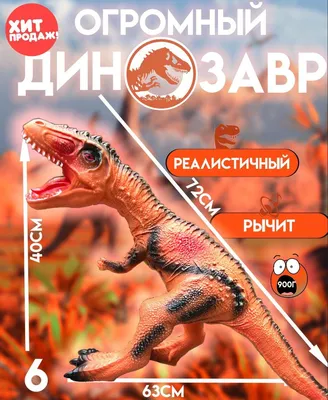 Фигурка Lanka Novelties Динозавр Тираннозавр Рекс с пятнами 33 см (21182)  цены в Киеве и Украине - купить в магазине Brain: компьютеры и гаджеты