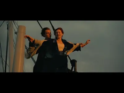 Titanic \"I'm Flying\" scene - Jack and Rose T-Pose scene (Green Screen) –  CreatorSet