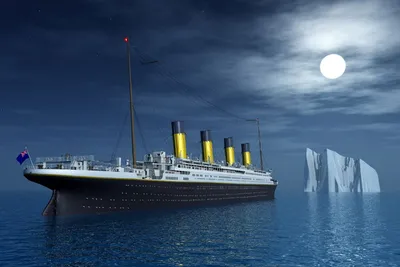 В Париже показали «Титаник»