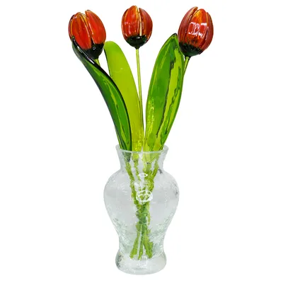 Фон тюльпаны в вазе (62 фото)