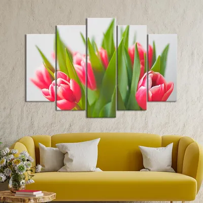 Фотообои Голландские тюльпаны на стену. Купить фотообои Голландские тюльпаны  в интернет-магазине WallArt