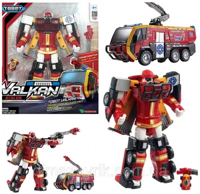 TOBOT ATHLON MAGMA 6 SIX Transformer Transforming Robot Cars Copolymer  Young Toy | eBay