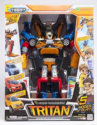 TOBOT 2023 MINI TRITAN Integration Tobot X Y Z 3-Cars Combine Transformer  Robot | eBay