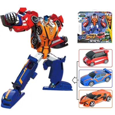 3 в 1 робот-трансформер Tobot to Car Toy Корея мультфильм братья аниме  Tobot Деформация игрушки для детей подарок | AliExpress