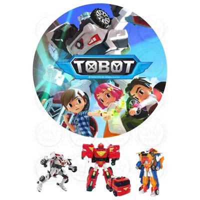 Торт Роботы Тоботы - 99915