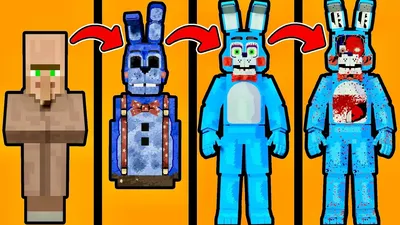 How to draw Ignited Toy Bonnie, FNaF, Как нарисовать Игнайтед Той Бонни,  ФНаФ - YouTube