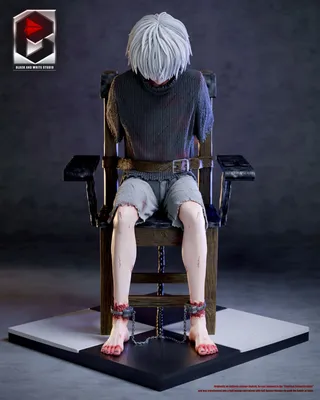 Kaneki Ken Tokyo Ghoul 3D Print Model in Man 3DExport