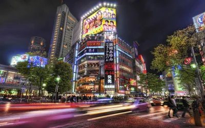Обои Города Токио (Япония), обои для рабочего стола, фотографии города,  токио, Япония, hdr, азия Обои для рабочего стола, скачать обои картинки  заставки на рабочий стол.