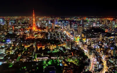 Ночной Токио | DeskArt
