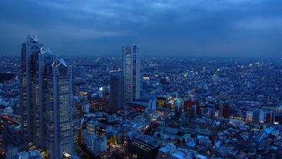 Токио, Япония, Улица, Ночь, Люди (4000x6000) - обои для рабочего стола