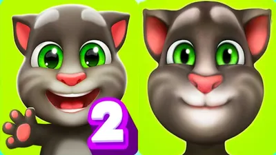 Мой Говорящий Том 2 История про двух котят - YouTube