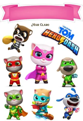 Talking Tom - Time to put your game faces on, friends. 🦸⚡ We've got a  world to save. https://outfit7.com/apps/hero-dash/ #TalkingTomHeroDash |  Facebook