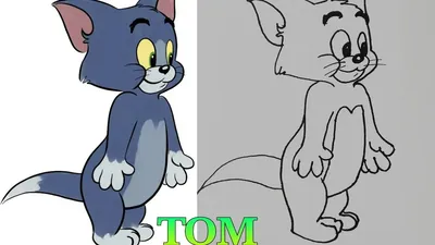 Как Нарисовать Том И Джерри (50 Фото)