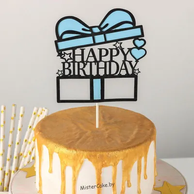 Купить Деревянный Топпер для торта с надписью One, топпер для торта для  новорожденных, украшения для торта на первый день рождения, детский душ |  Joom