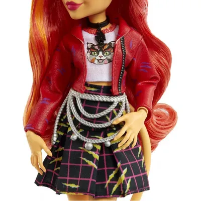 Лялька Монстер Хай Торалей Страйп Monster High Toralei Stripe Fashion Doll  Sweet Fangs Mattel HHK57 за ціною 1 790 грн в інтернет-магазині MattelDolls
