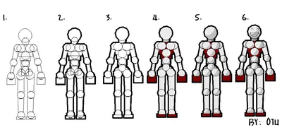 как нарисовать куклу из тори - Для дизайнеров. - База знаний -  Рэгдолл-Файтинг Toribash