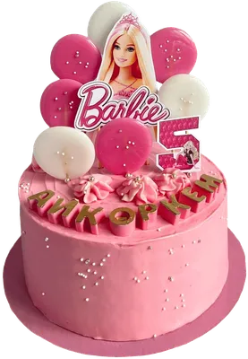 Торт Barbie на 5 лет (7) - купить на заказ с фото в Москве