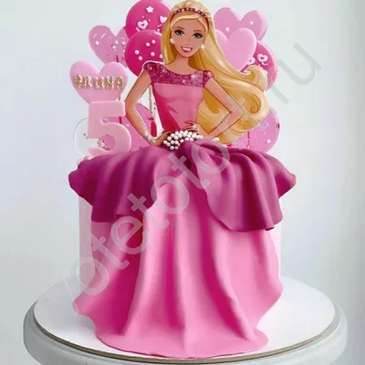 Сахарная картинка на торт девочке Барби Barbie PrinTort 41050522 купить за  280 ₽ в интернет-магазине Wildberries