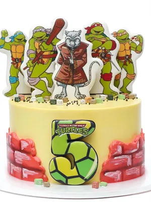 Delicious Ninja Turtles Cake in Kiev