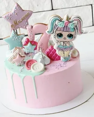 Торт с Куклы Лол заказать в Ташкенте