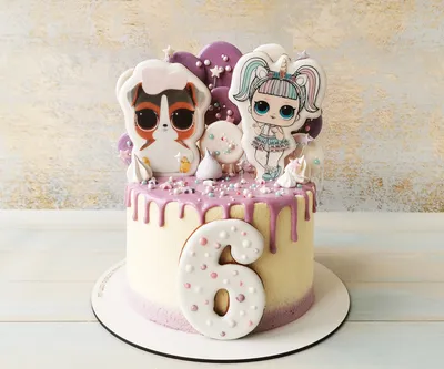 Торт кукла ЛОЛ / cake lol - YouTube