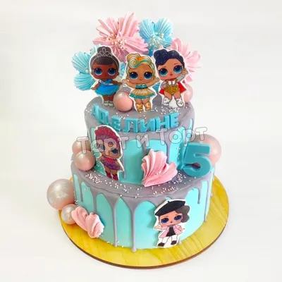 Торт в виде Куклы ЛОЛ №6 | Заказать торт недорого в кондитерской Wow-tort