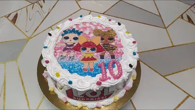 Торт на заказ в Киеве - Куклы LoL ❤️ Всем девочкам они нравится, так же как  и наши торты 😋 Торт - 450 грн/ 1 кг Минимальный заказ 1,5 кг 👇🏻Для заказа