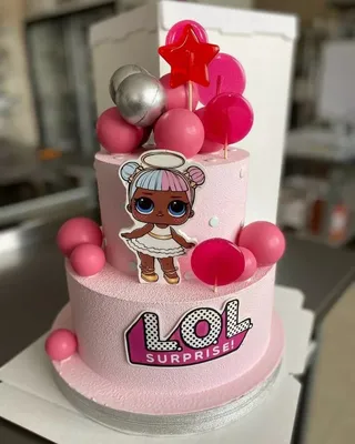 Торт с куклами LOL - Торты на заказ CakeMosCake