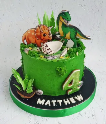 Торт с динозаврами категории торты «Земля до начала времен»
