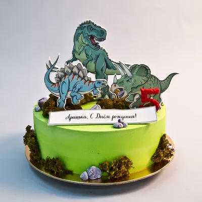Торт Динозавр , Кондитерские и пекарни в Санкт-Петербурге, купить по цене  5000 RUB, Детские торты в Mikkitopt с доставкой | Flowwow