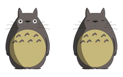 Totoro, на дерево сидит, на заднем…» — создано в Шедевруме