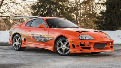 Обои toyota, supra на рабочий стол