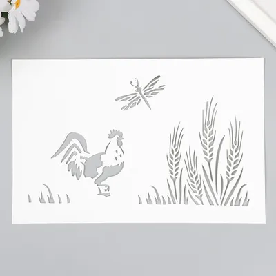 001-Rooster3-s.gif (829×978) | Dibujos, Animales, Siluetas
