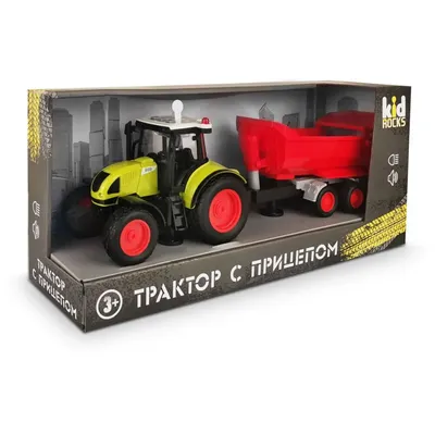 Игрушка \"Трактор Трудяга\" с ковшом - купить в Пятигорске оптом и в розницу  с доставкой