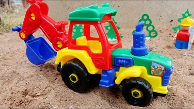 Простая игрушка трактор 4 мм » maket.LaserBiz.ru - Макеты для лазерной резки