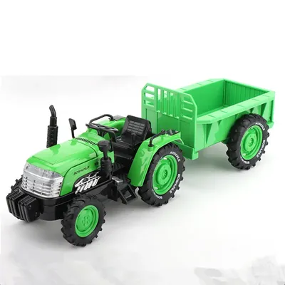 Купить Мини-игрушки Фермер Синий Трактор Синий Тяговый Провод Модель  Автомобиля Игрушка Высокое Качество Маленький Автомобиль Дети | Joom