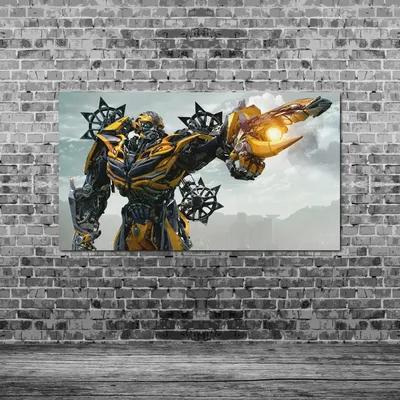 Плакат \"Трансформер Бамблби, автобот, Transformers, BumbleBee\", 34×60см  (ID#874130543), цена: 190 ₴, купить на Prom.ua